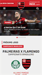 Mobile Screenshot of flamengo.com.br